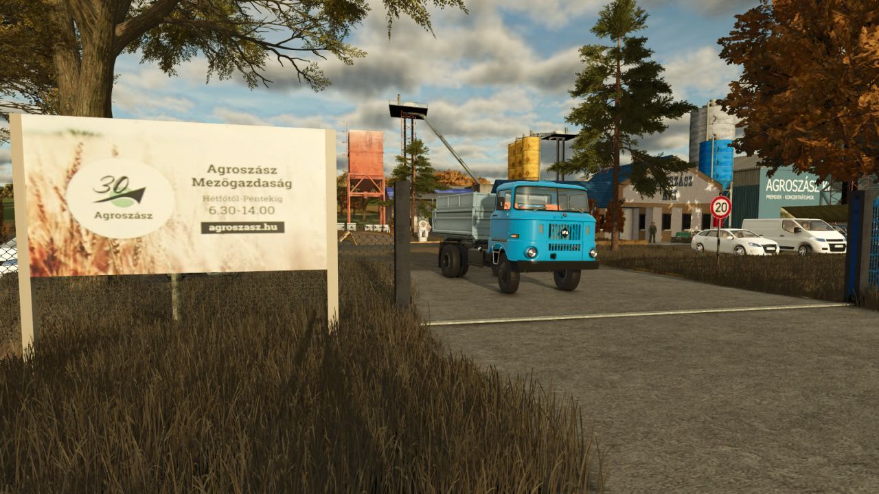 Neue Ungarische Karte Agroszász Map für Farming Simulator 25 - Schafsböden und 37 Parzellen