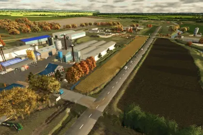 Нова Угорська Карта Agroszász Map для Farming Simulator 25 — Пагорби Бараньї та 37 Ділянок