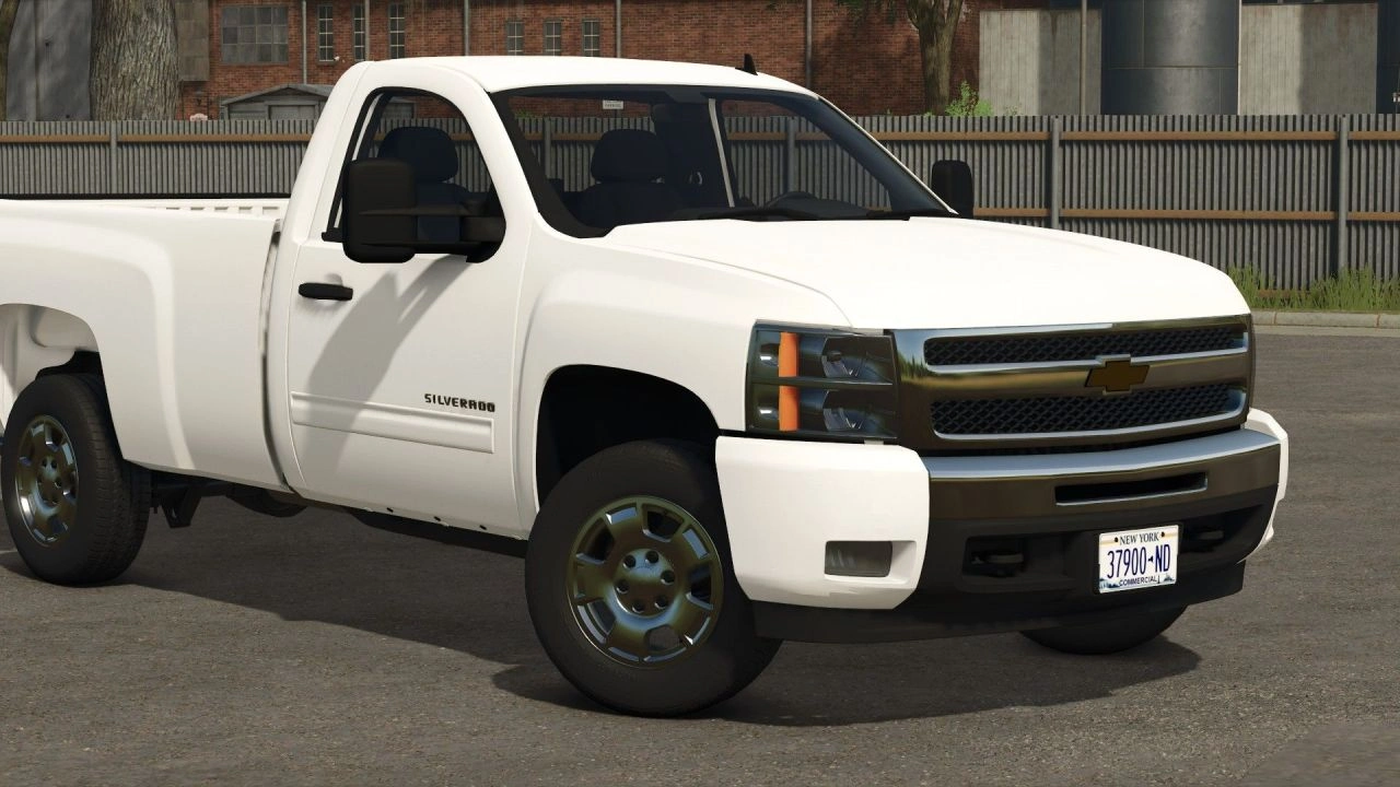 Автомобіль Chevrolet Silverado 1500 Single Cab 2011 для Farming Simulator 25