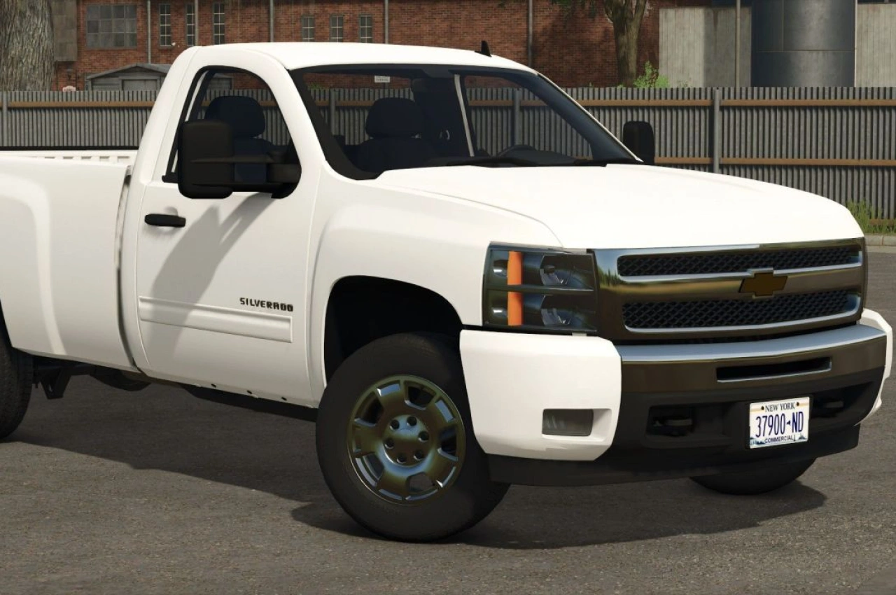 Автомобіль Chevrolet Silverado 1500 Single Cab 2011 для Farming Simulator 25