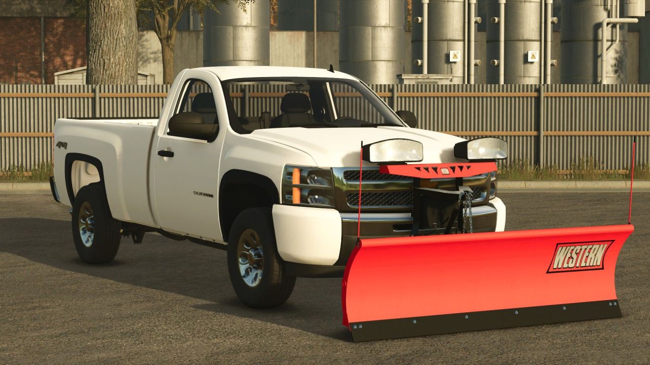 Автомобіль Chevrolet Silverado 1500 Single Cab 2011 для Farming Simulator 25