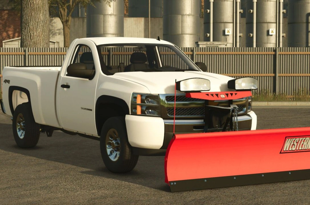 Автомобіль Chevrolet Silverado 1500 Single Cab 2011 для Farming Simulator 25