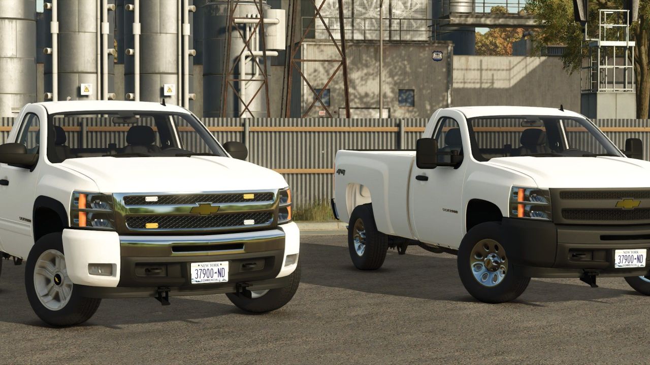 Автомобіль Chevrolet Silverado 1500 Single Cab 2011 для Farming Simulator 25