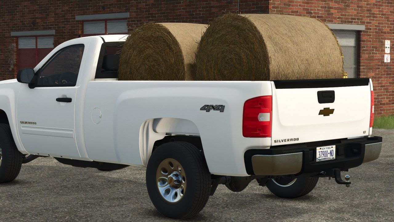Автомобіль Chevrolet Silverado 1500 Single Cab 2011 для Farming Simulator 25