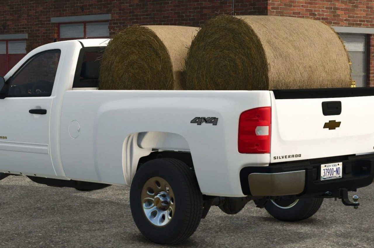 Автомобіль Chevrolet Silverado 1500 Single Cab 2011 для Farming Simulator 25
