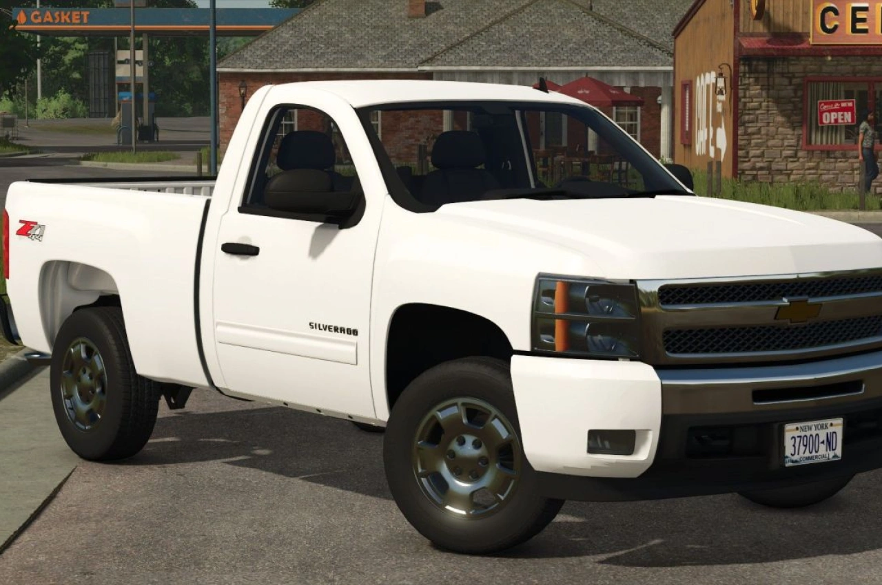 Автомобіль Chevrolet Silverado 1500 Single Cab 2011 для Farming Simulator 25