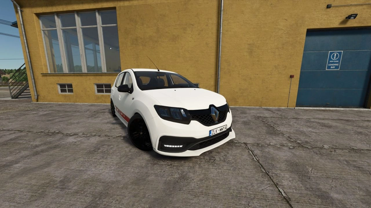 Автомобіль Renault Sandero R.S 2018 для Farming Simulator 25