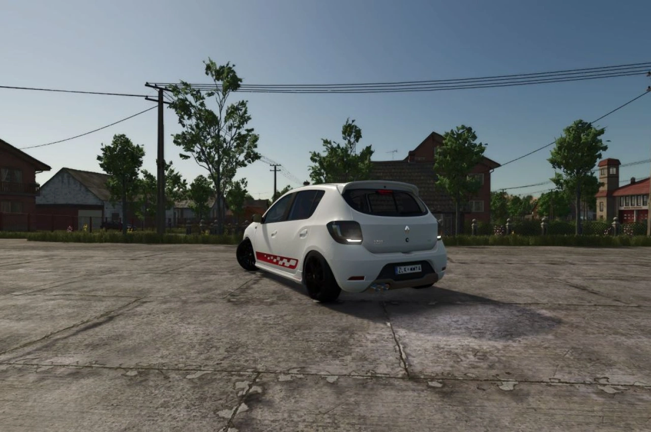 Автомобіль Renault Sandero R.S 2018 для Farming Simulator 25