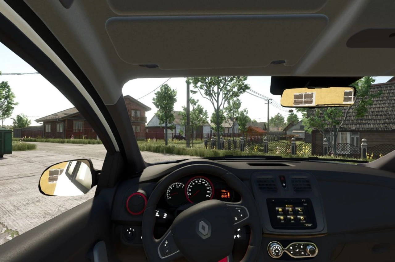 Автомобіль Renault Sandero R.S 2018 для Farming Simulator 25