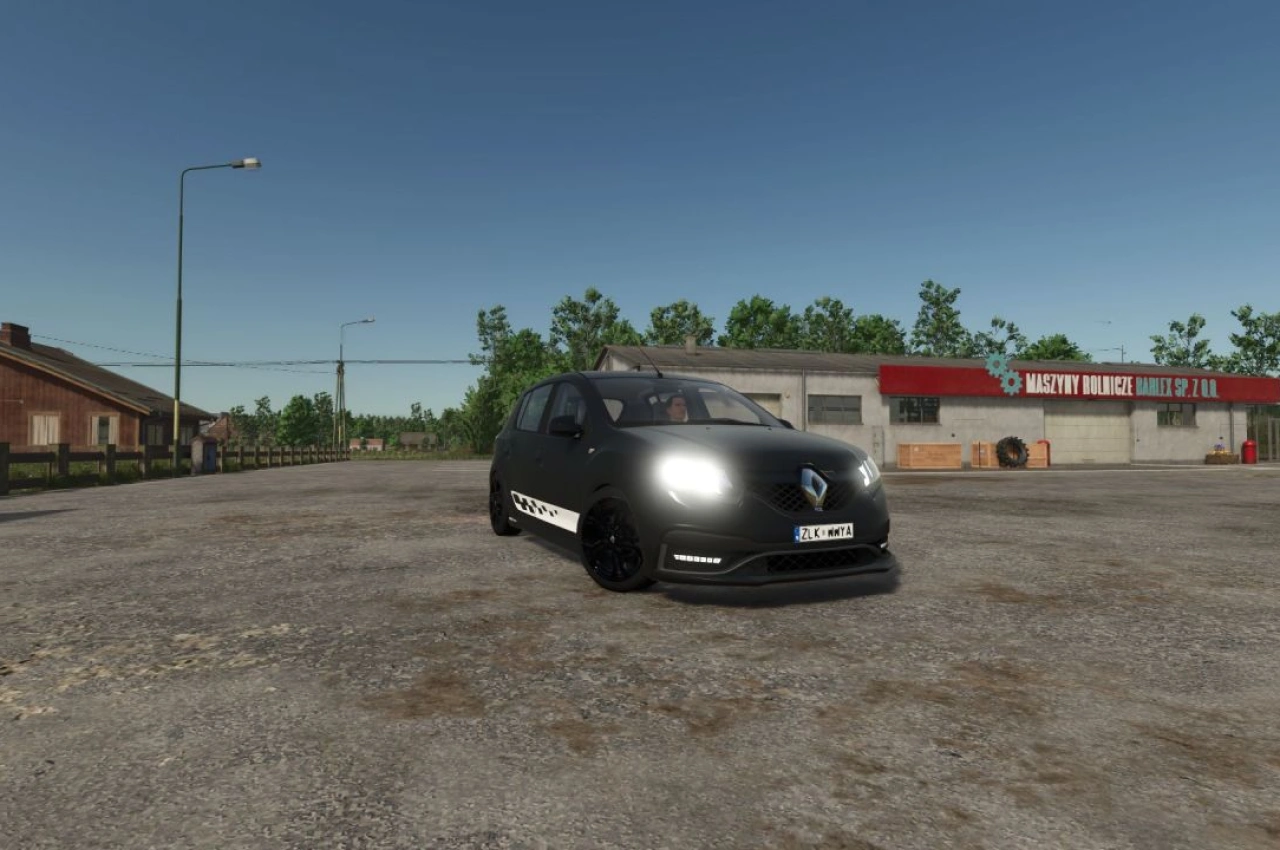 Автомобіль Renault Sandero R.S 2018 для Farming Simulator 25