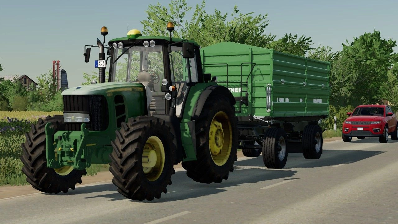 Трактор John Deere 6930 Premium для Farming Simulator 22