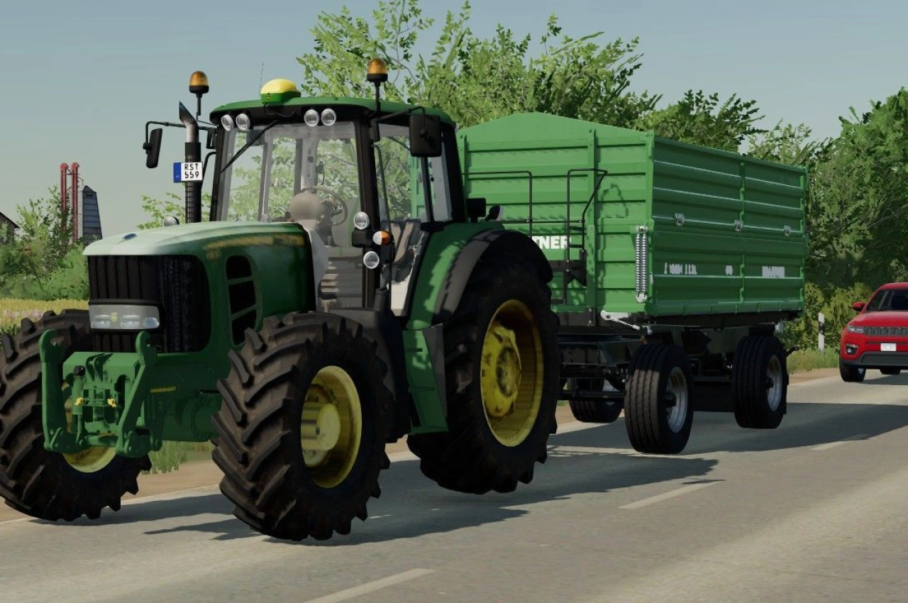 Трактор John Deere 6930 Premium для Farming Simulator 22