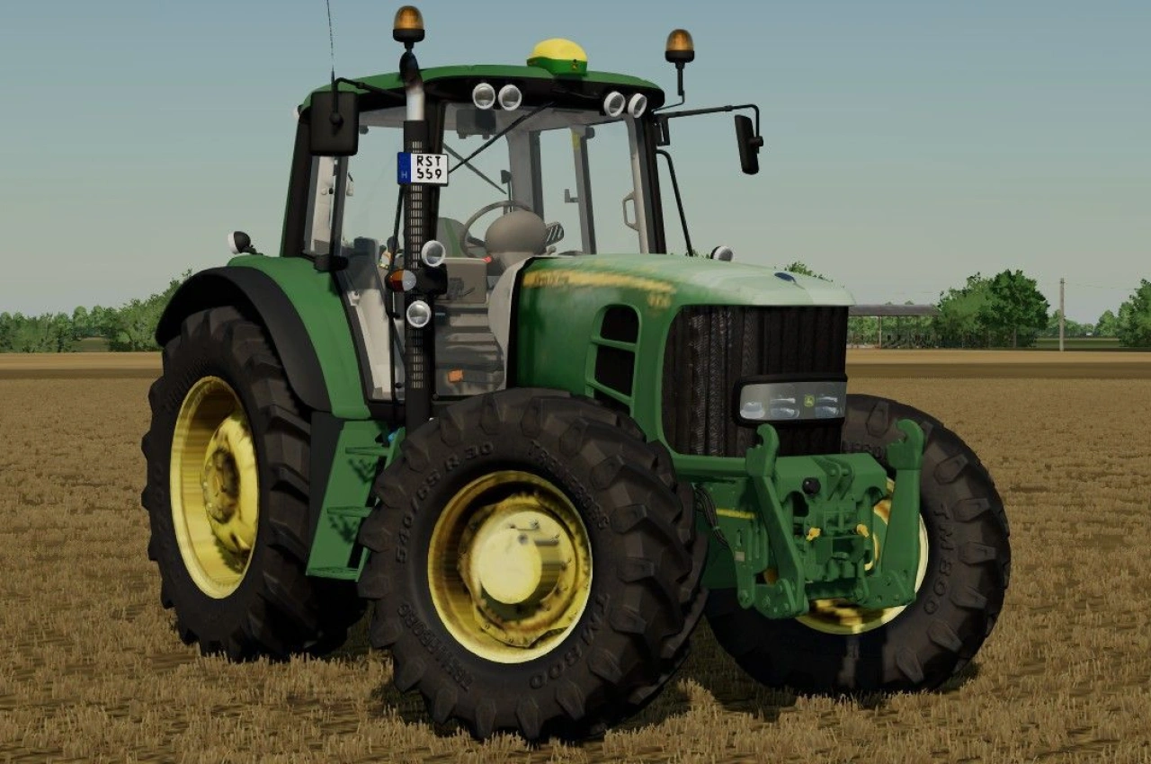 Трактор John Deere 6930 Premium для Farming Simulator 22
