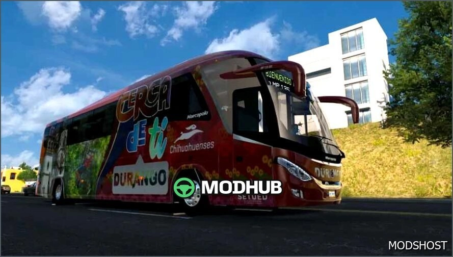 Автобус Marcopolo MP 135 4X2 для Euro Truck Simulator 2