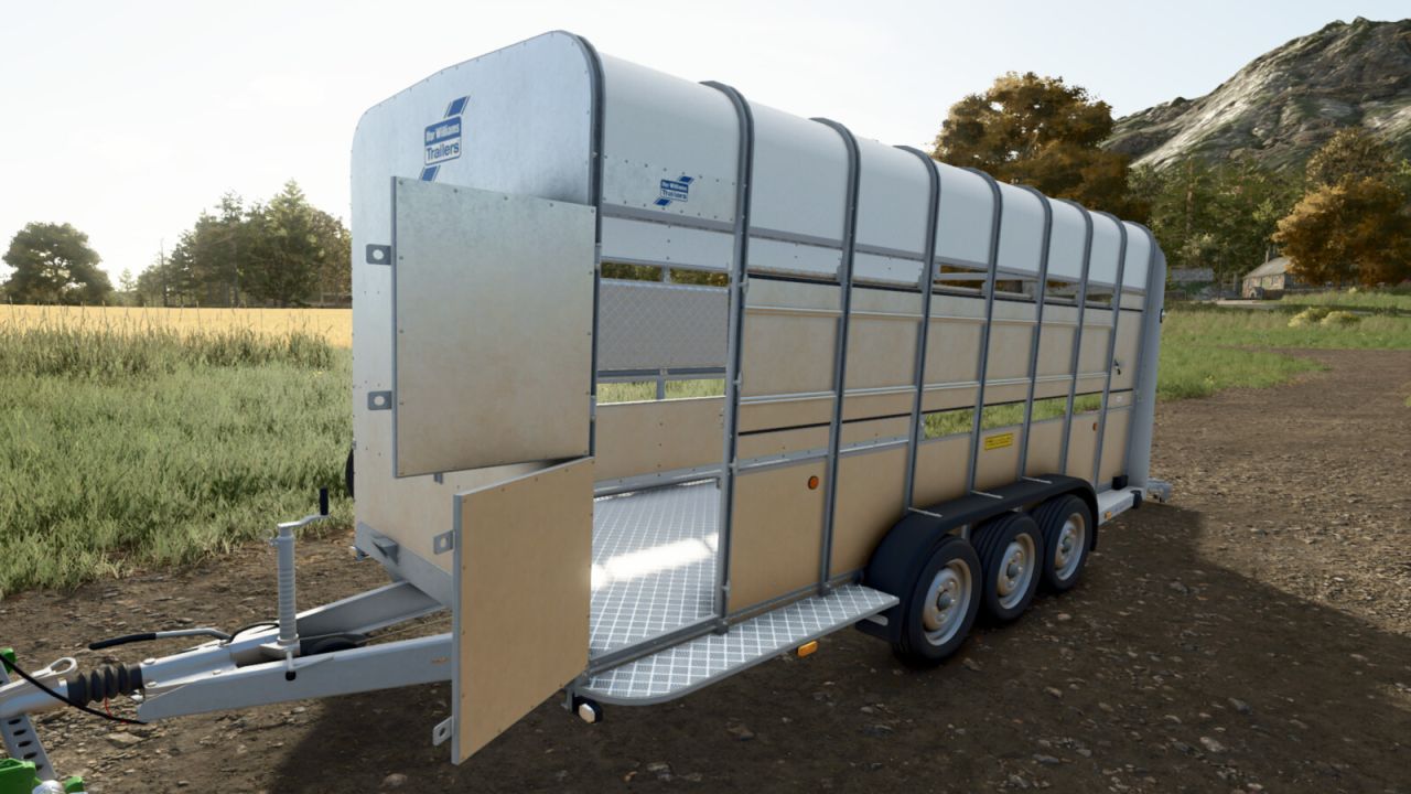 Причіп для худоби Ifor Williams TA510T для Farming Simulator 25