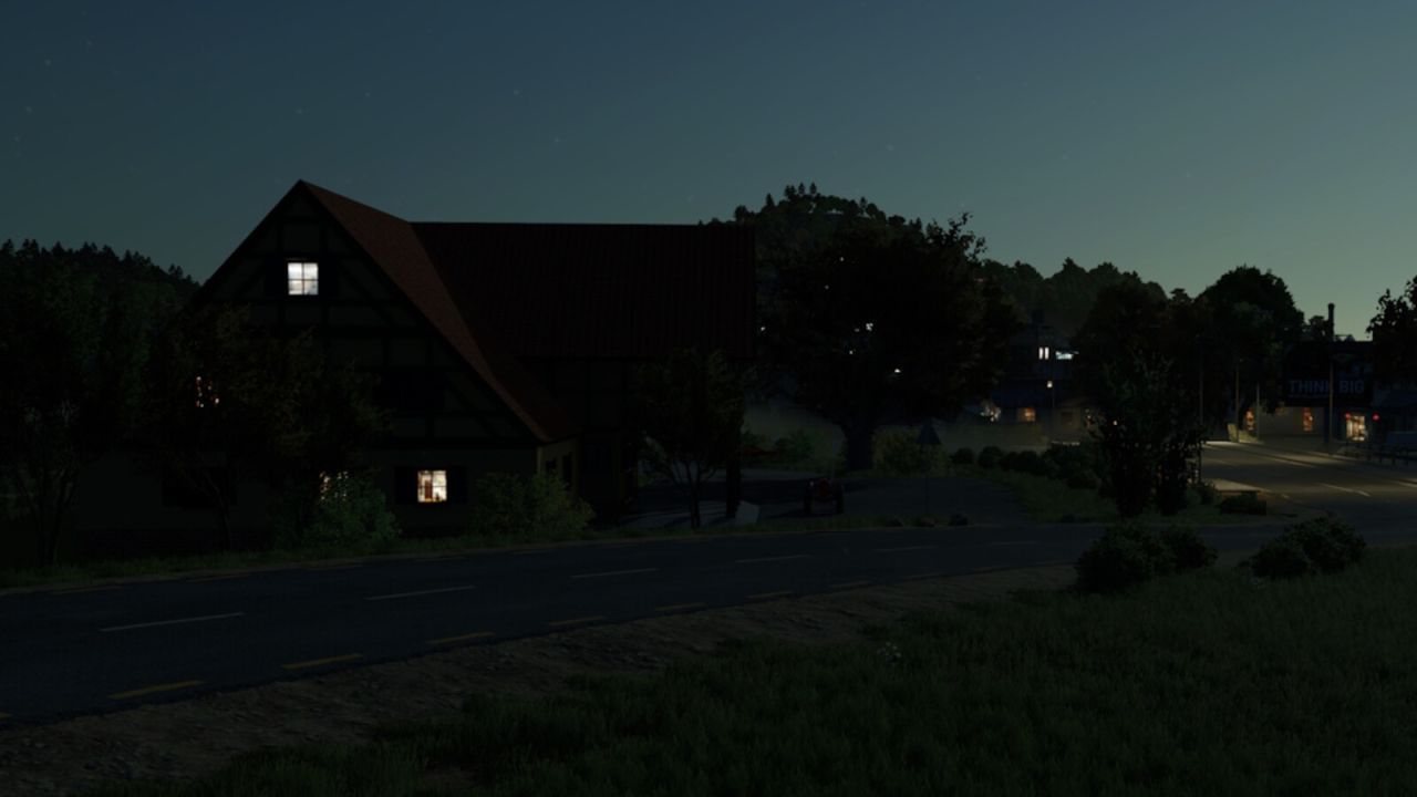 Сільський будинок Old Prussian для Farming Simulator 25