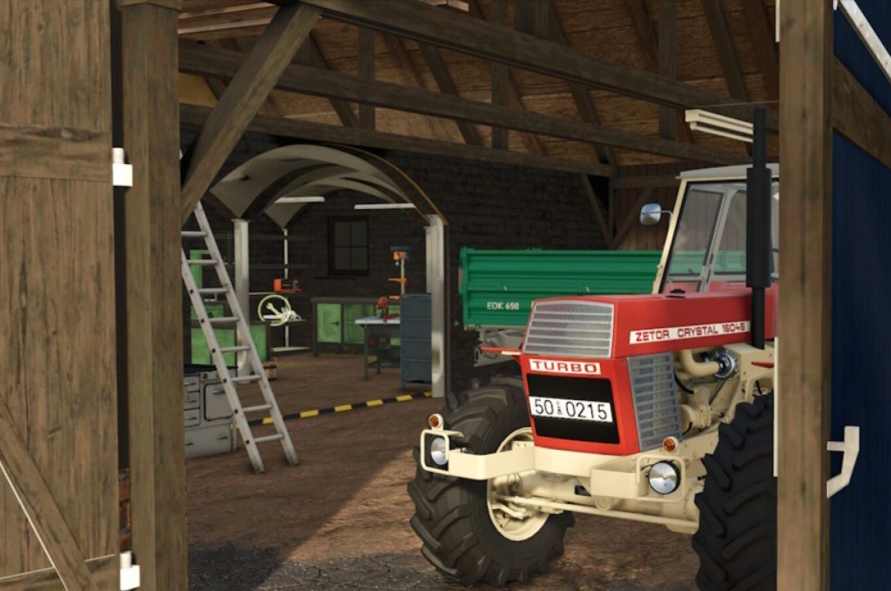 Сільський будинок Old Prussian для Farming Simulator 25