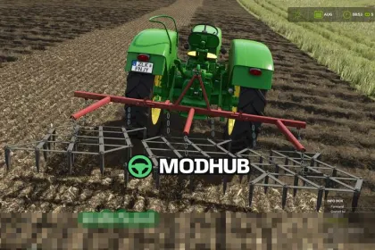 Мод на культиватор Herse Fermstal 3 для Фермер Симулятор 25