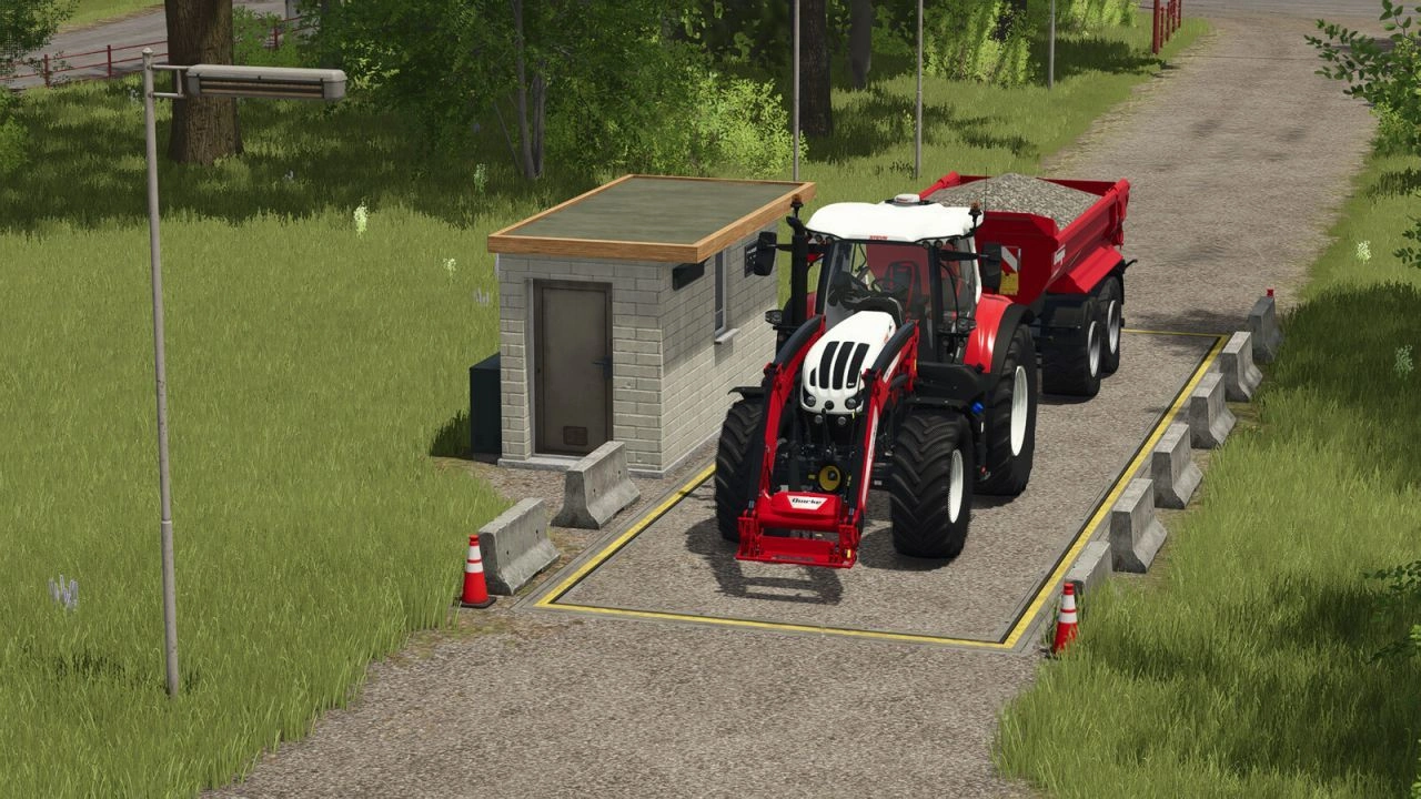 Вагова станція для підлоги для Farming Simulator 25