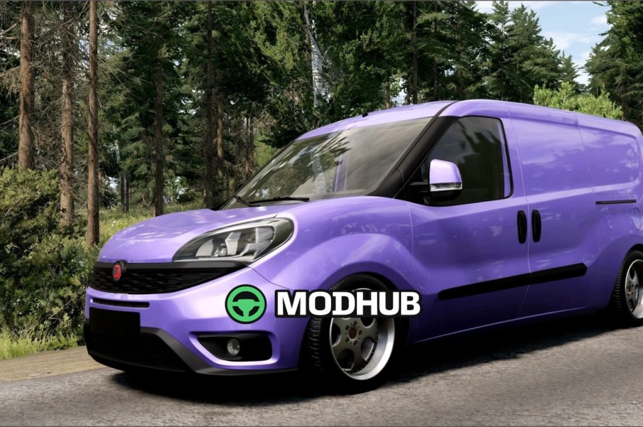 Автомобіль Fiat Doblo Maxi 2015 для BeamNG.drive