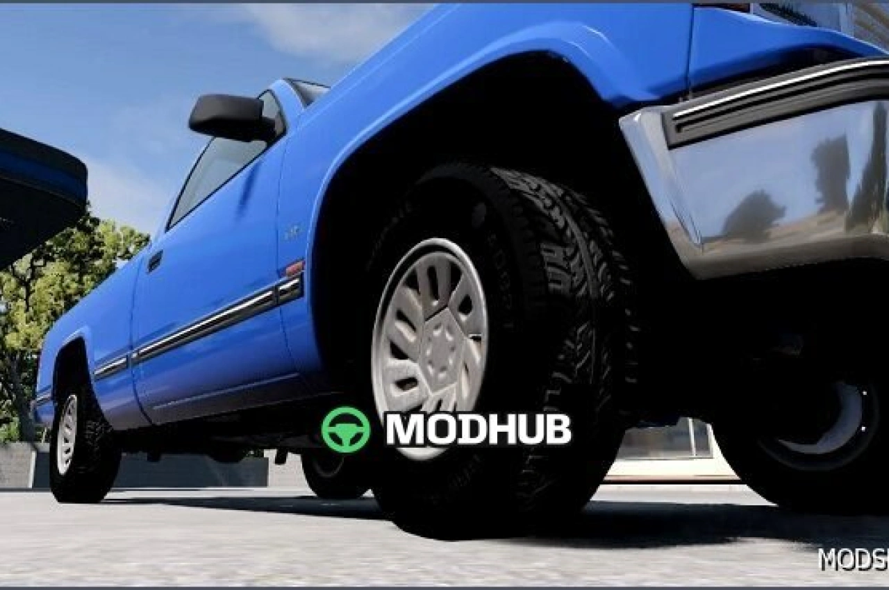 Універсальний Фікс Коліс "Без Текстури" для BeamNG.drive