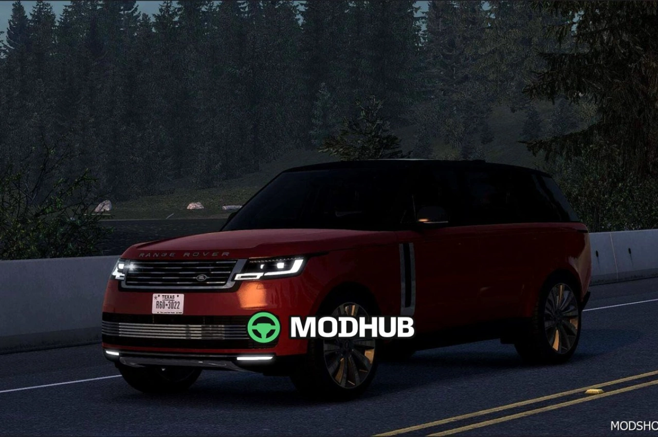 Автомобіль Land Rover Range Rover 2022 L460 для American Truck Simulator