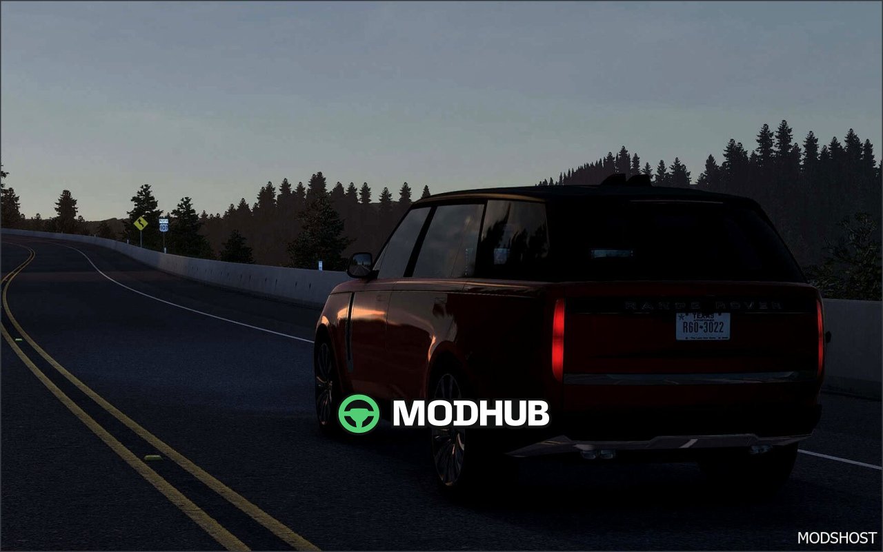 Автомобіль Land Rover Range Rover 2022 L460 для American Truck Simulator