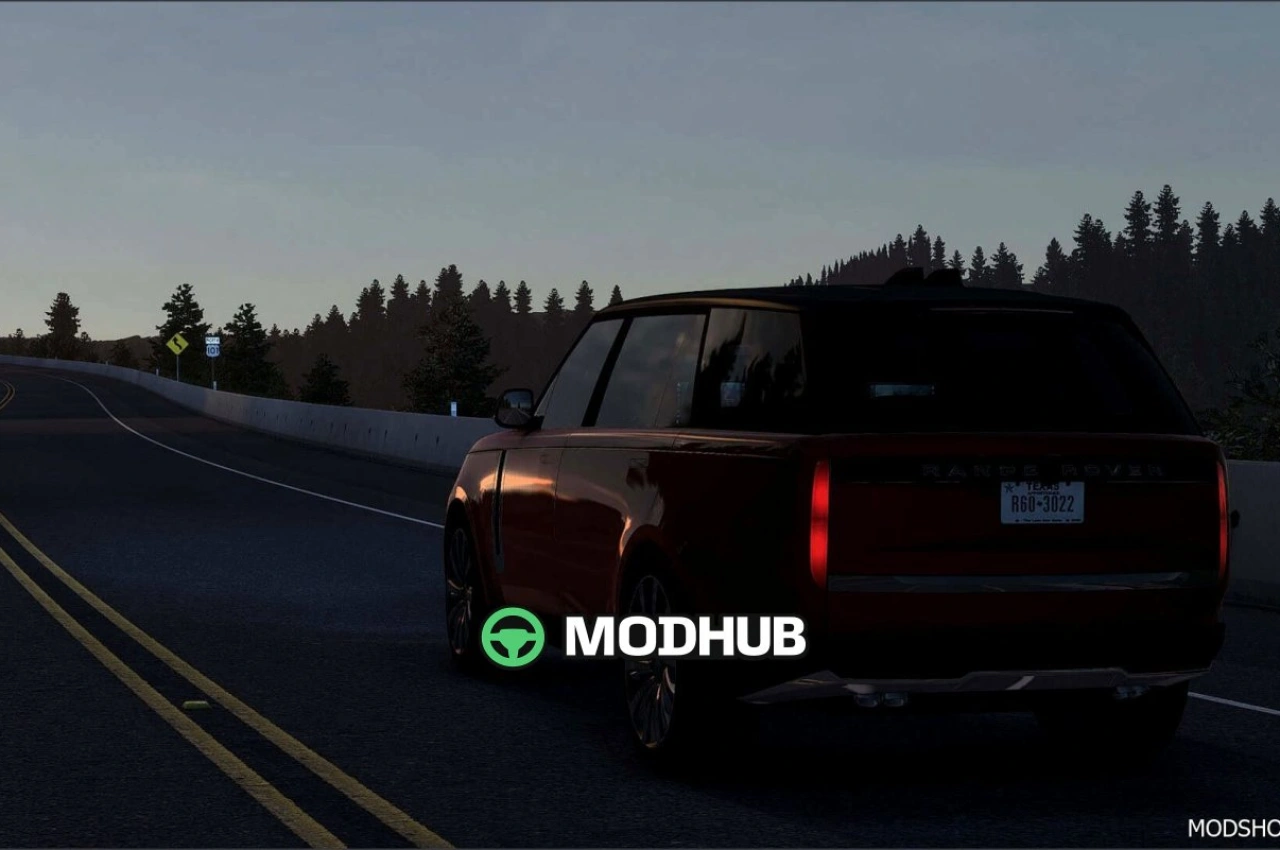 Автомобіль Land Rover Range Rover 2022 L460 для American Truck Simulator