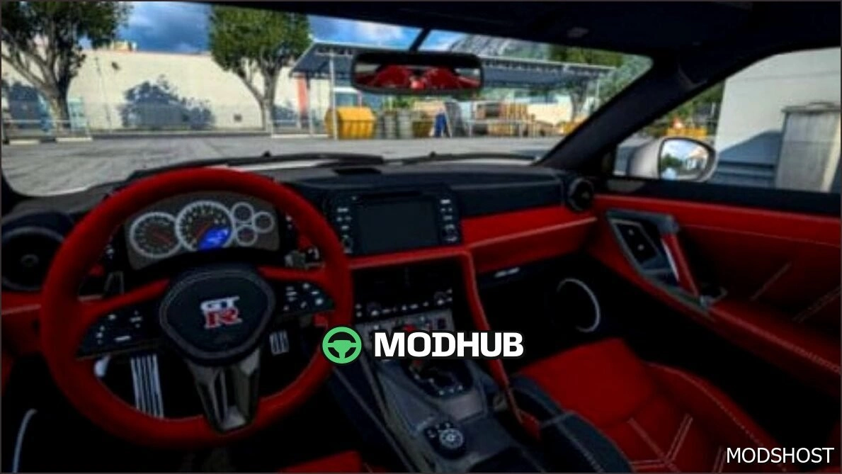 Автомобіль Nissan GTR R35 2017 V1.7 для American Truck Simulator