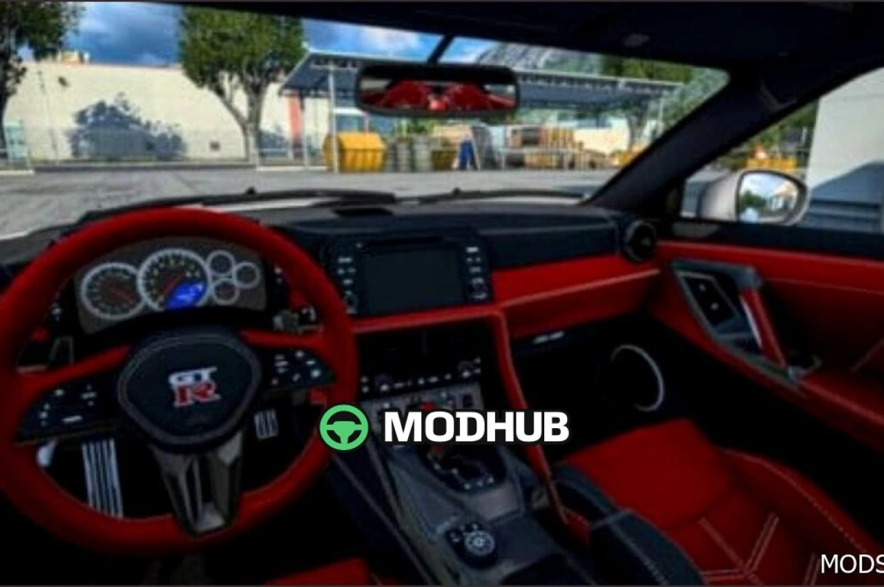 Автомобіль Nissan GTR R35 2017 V1.7 для American Truck Simulator