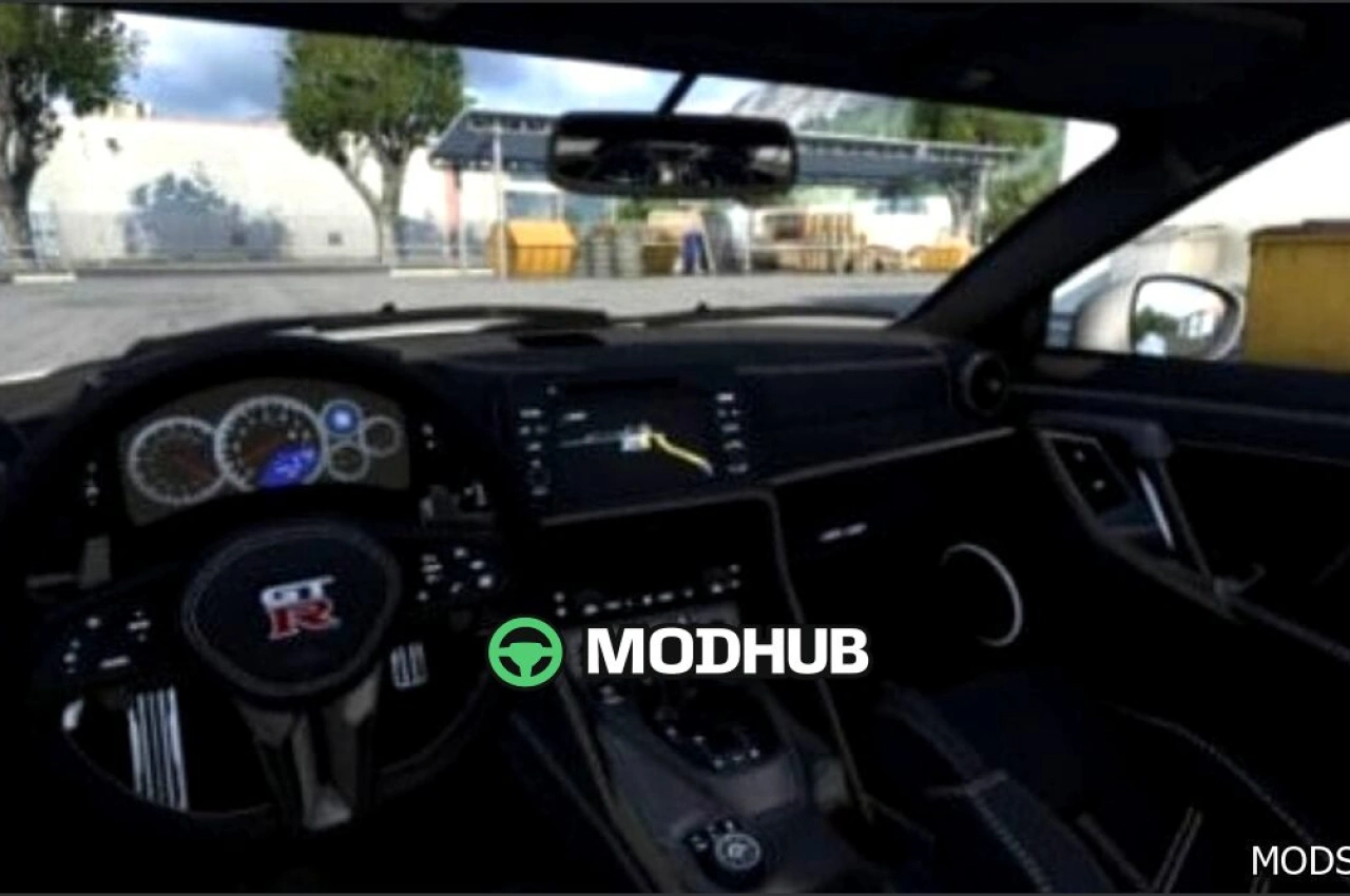 Автомобіль Nissan GTR R35 2017 V1.7 для American Truck Simulator