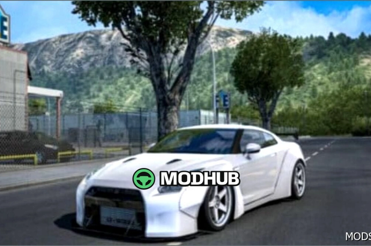 Автомобіль Nissan GTR R35 2017 V1.7 для American Truck Simulator