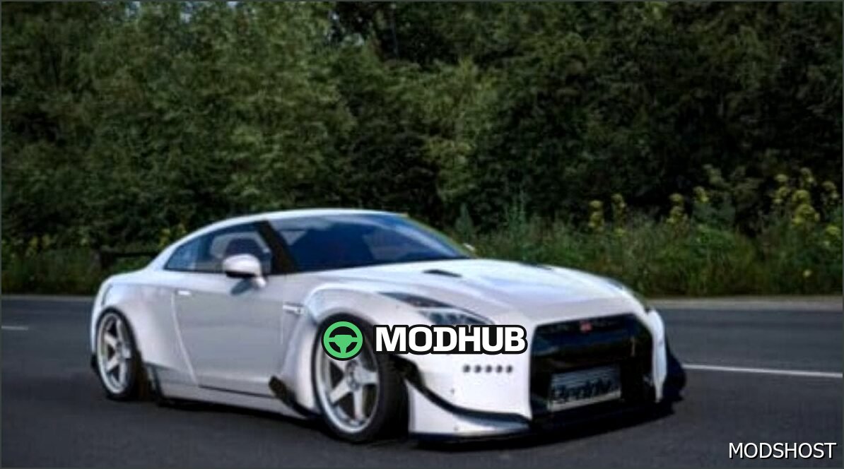 Автомобіль Nissan GTR R35 2017 V1.7 для American Truck Simulator