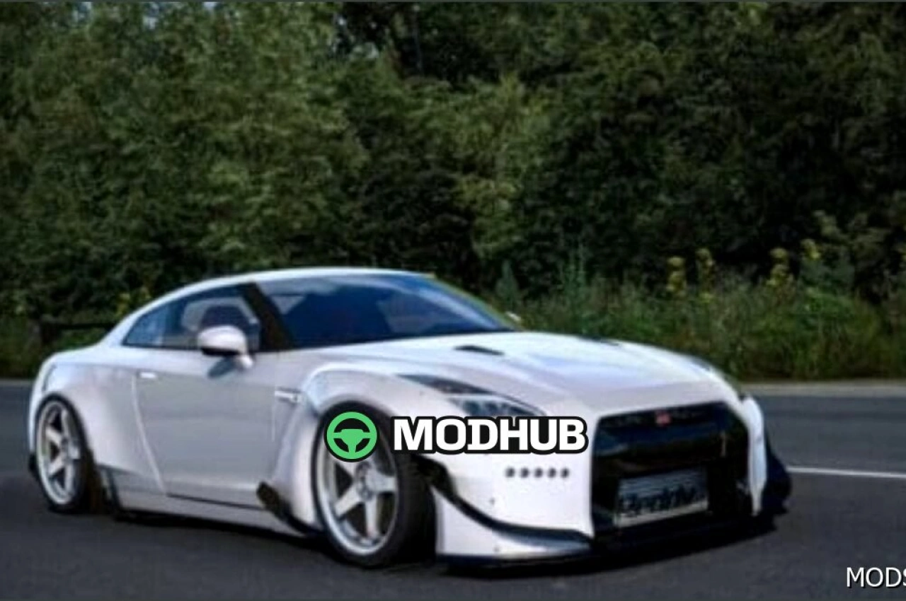 Автомобіль Nissan GTR R35 2017 V1.7 для American Truck Simulator