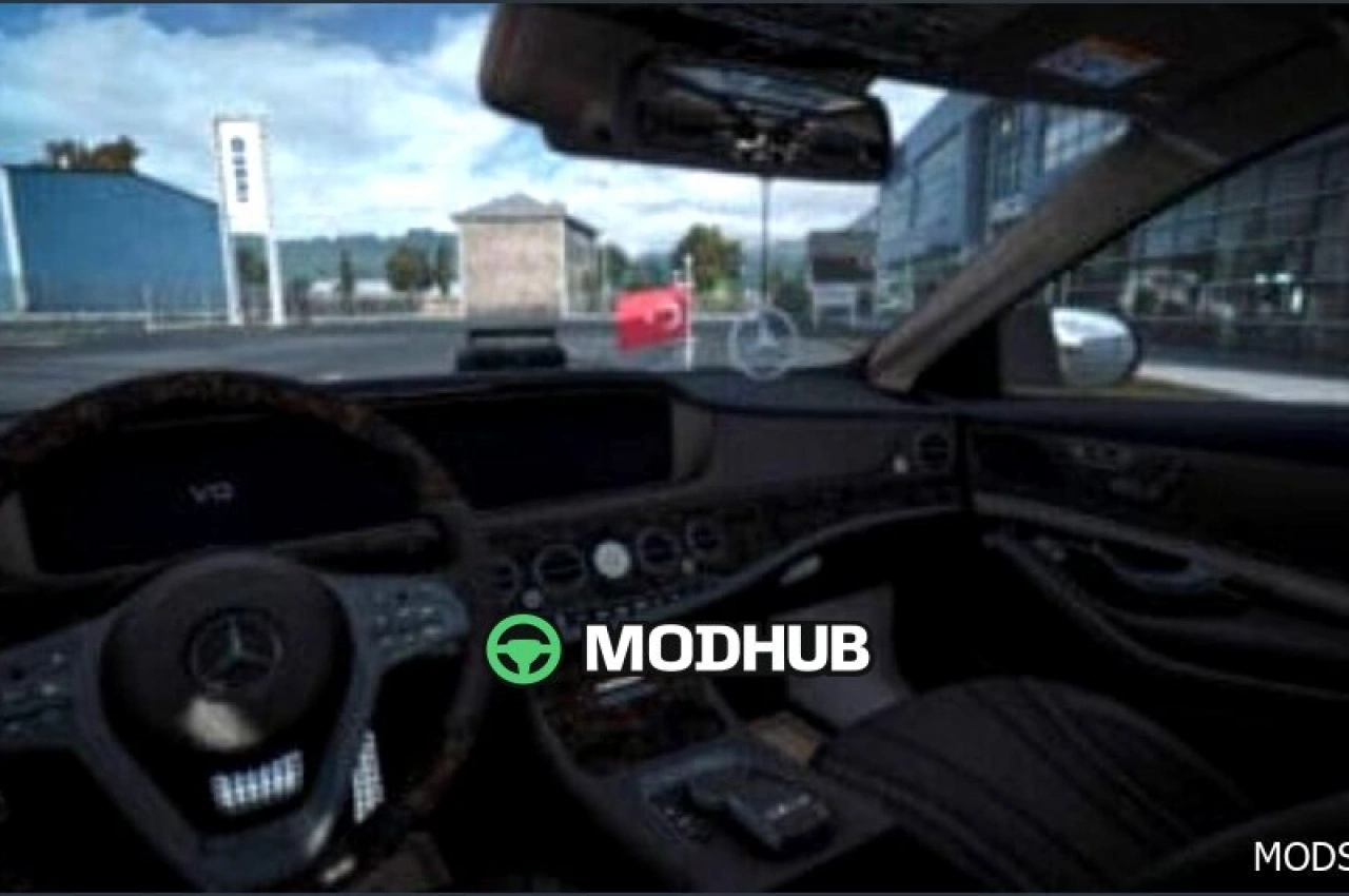 Автомобіль Mercedes Maybach S650 V1.7 для American Truck Simulator