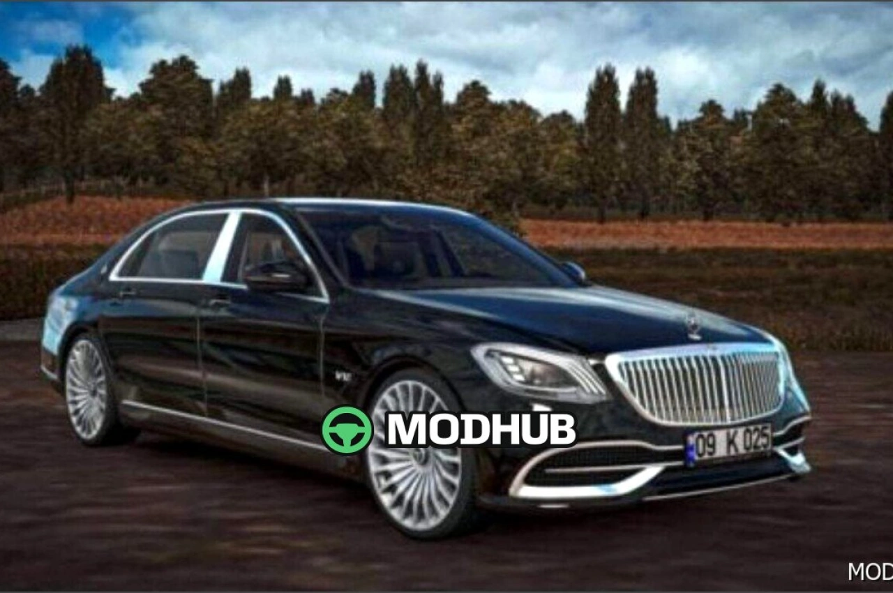 Автомобіль Mercedes Maybach S650 V1.7 для American Truck Simulator