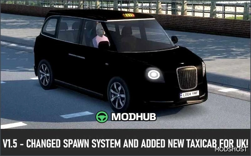 Таксі AI Pack V1.5 для Euro Truck Simulator 2