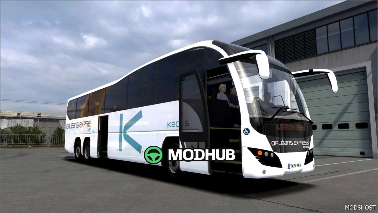 Автобус Plaxton Elite для Euro Truck Simulator 2