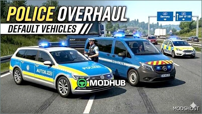 Мод Поліція для Euro Truck Simulator 2
