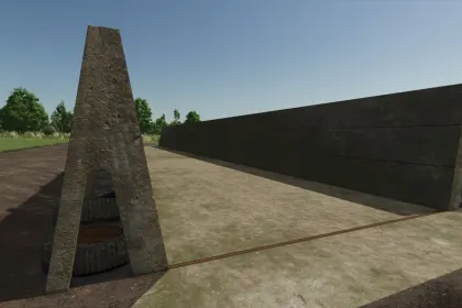 Effektives GDR Bunkersilo — 2 Bunkersilos für bequeme Lagerung in FS25 — 2