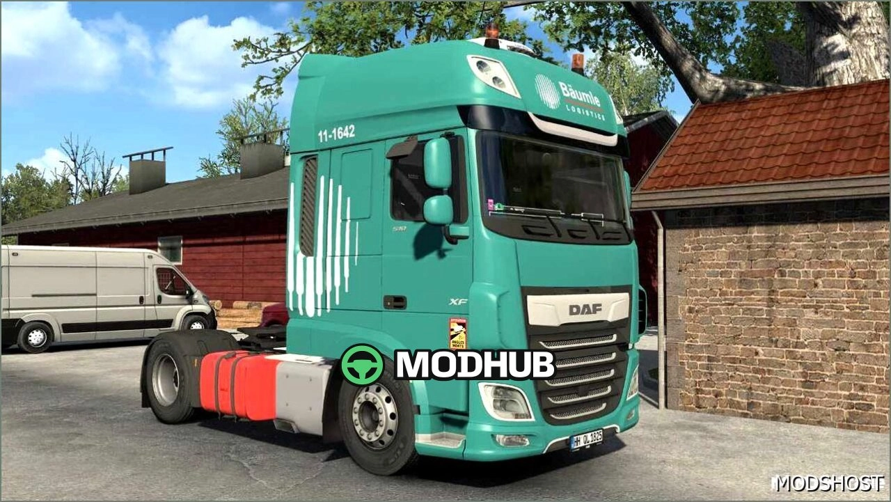 DAF XF106 Megamod (переробка) для Euro Truck Simulator 2