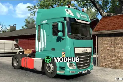 DAF XF106 Megamod (przeróbka) do Euro Truck Simulator 2