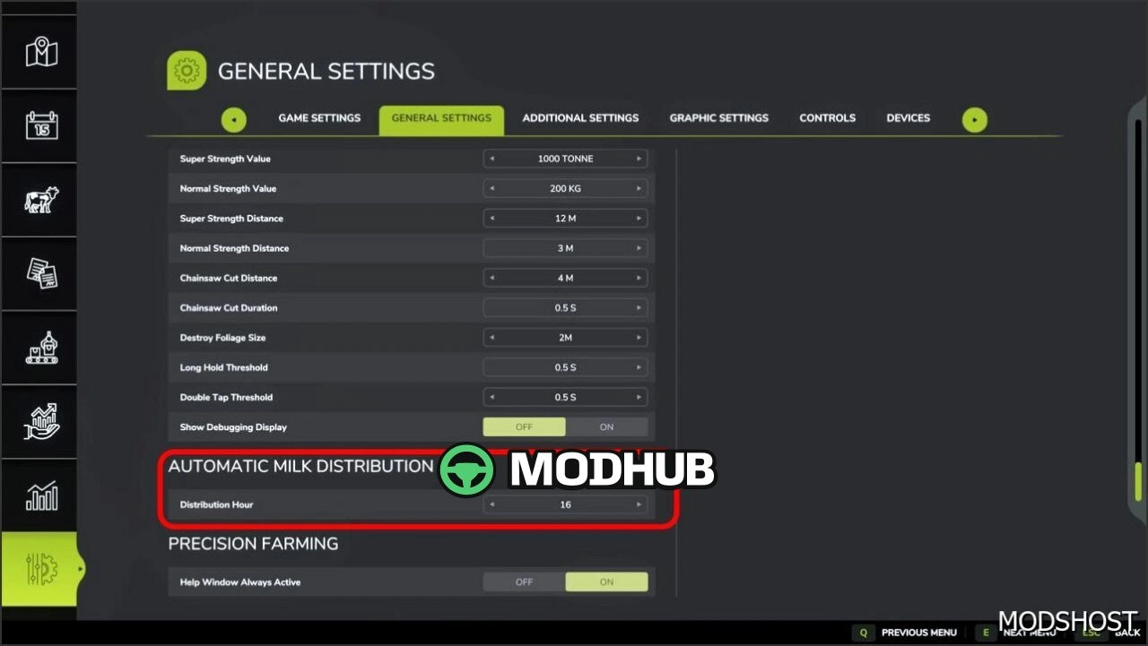 Автоматична система розподілу молока для Farming Simulator 25