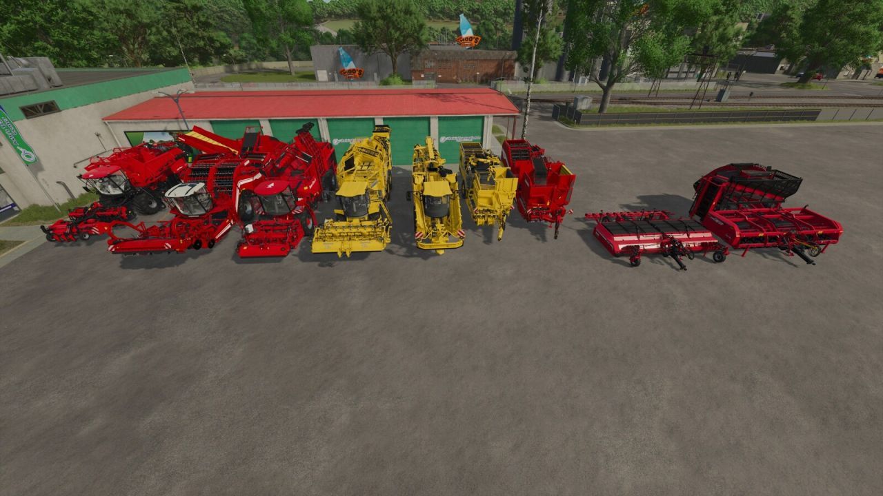 Universelles Multi Fruit Harvester Pack — Effiziente Mähdrescher für Alle Kulturen in Farming Simulator 25