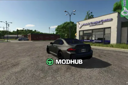 Auto BMW M2 CS für Farming Simulator 25 — 3