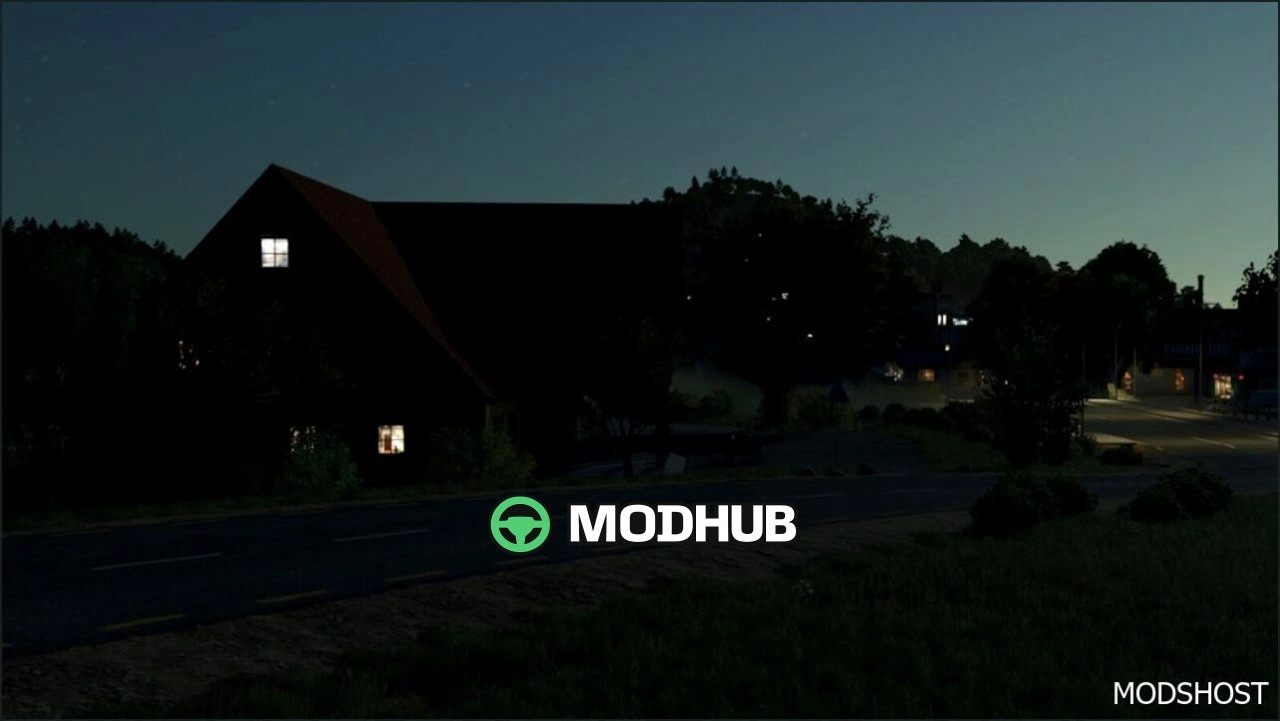 Старий прусський будинок для Farming Simulator 25