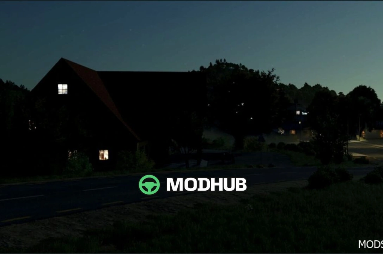 Старий прусський будинок для Farming Simulator 25