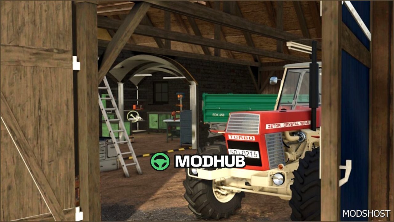 Старий прусський будинок для Farming Simulator 25