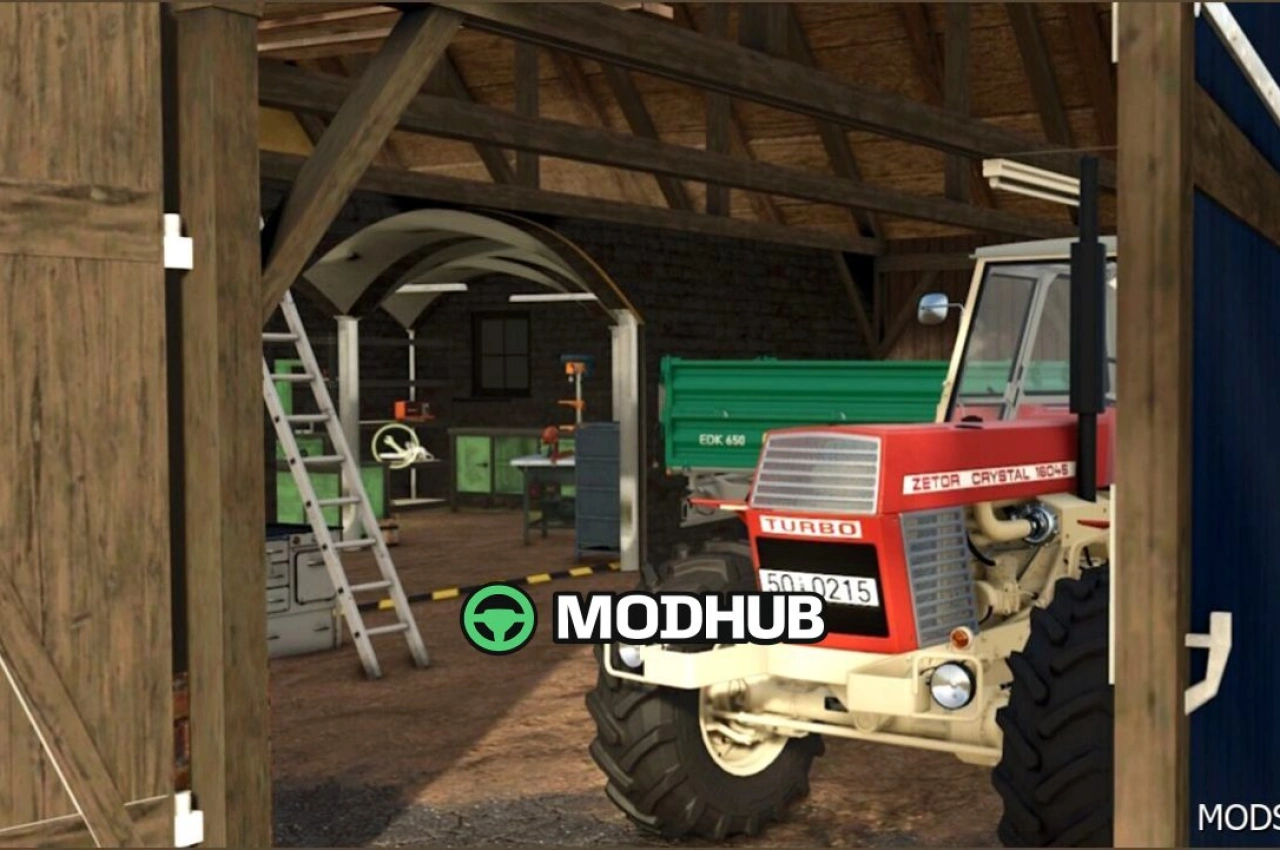 Старий прусський будинок для Farming Simulator 25