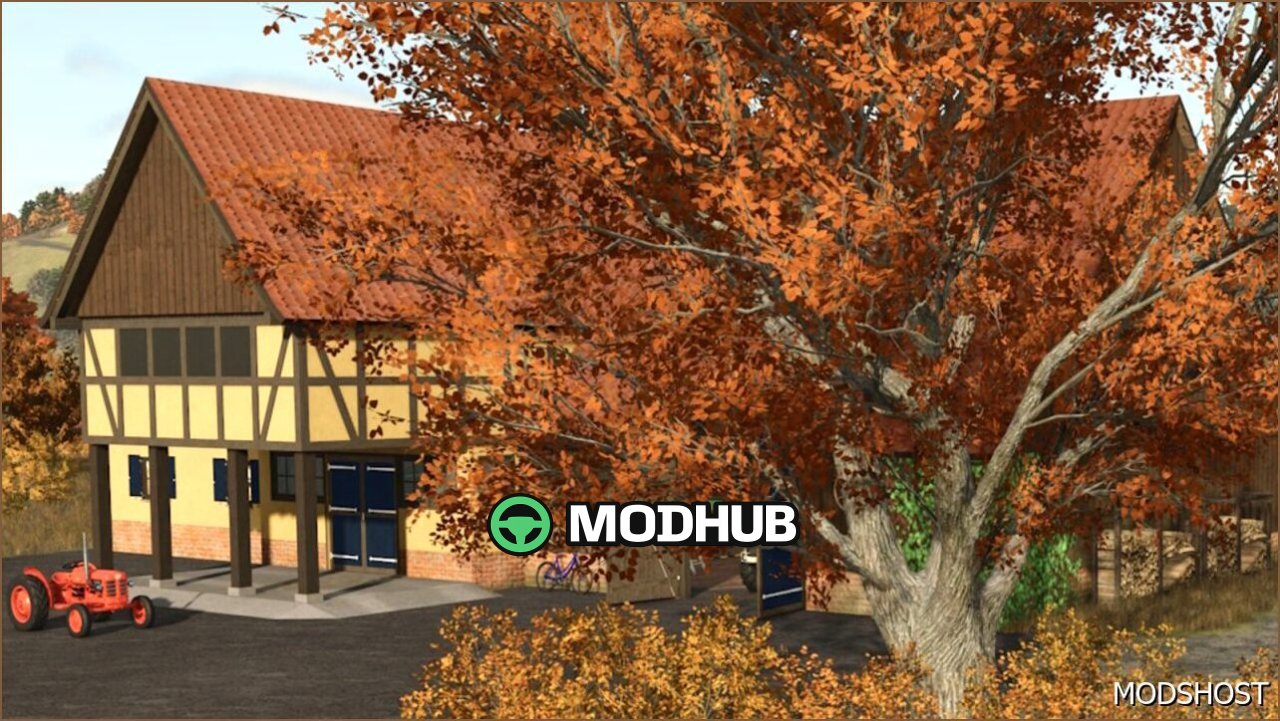 Старий прусський будинок для Farming Simulator 25